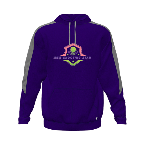 [CUS-DFW-HOOD-FLC-LSL-PUR-YXS-LOGO2] Hoodie (Youth XS, Purple, Logo 2)