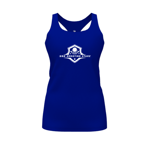 [FT0TRBRY-FYS-LOGO1] Decker Racerback Tank Top (Female Youth S, Royal, Logo 1)