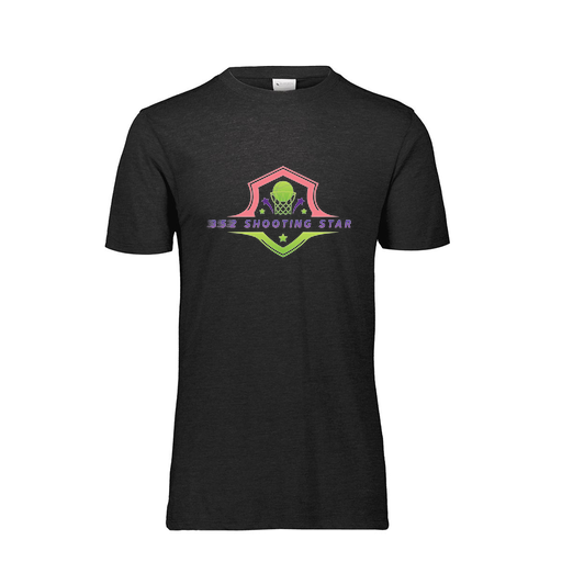 [FTSCUBBK-AS-LOGO2] Decker Men's Tri-Blend T-Shirt - Short Sleeve (Adult S, Black, Logo 2)