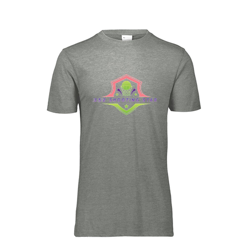 [FTSCUBGY-AS-LOGO2] Decker Men's Tri-Blend T-Shirt - Short Sleeve (Adult S, Gray, Logo 2)