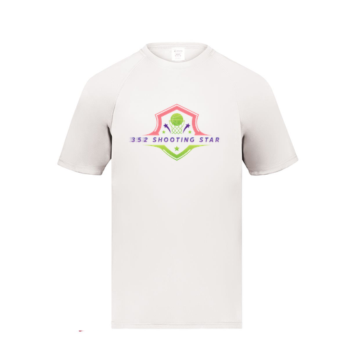 [2791.005.S-LOGO2] Youth Smooth Sport T-Shirt (Youth S, White, Logo 2)