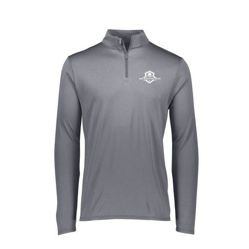 [FTLQFLGY-FAXS-LOGO1] Decker Women's Flex-Lite 1/4 Zip Shirt (Female Adult XS, Gray, Logo 1)