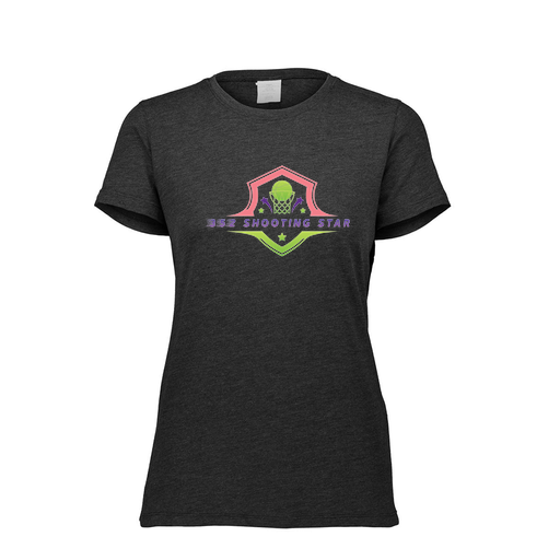 [FTSCUBBK-FAXS-LOGO2] Decker Women's Tri-Blend T-Shirt - Short Sleeve (Female Adult XS, Black, Logo 2)