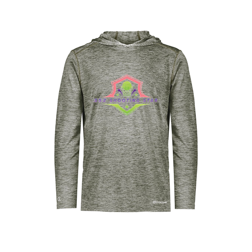 [FOLHCGGY-AS-LOGO2] Decker Men's Charge Hoodie (Adult S, Gray, Logo 2)