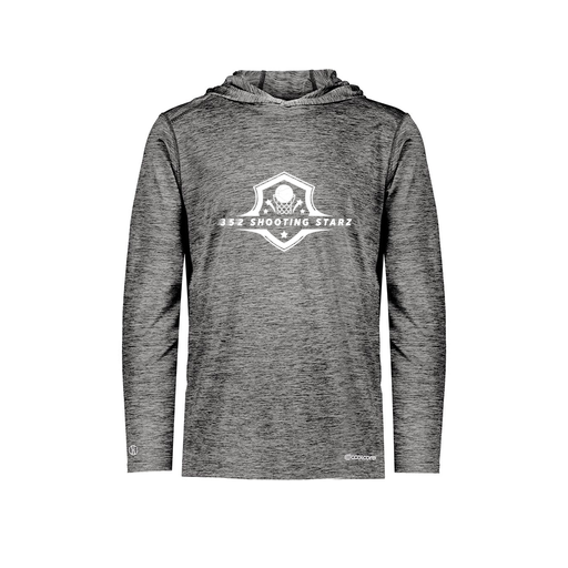 [FOLHCGBK-YS-LOGO1] Decker Youth Charge Hoodie (Youth S, Black, Logo 1)