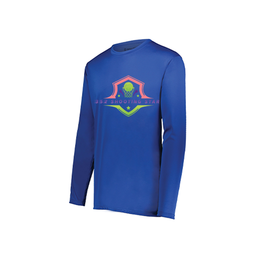 [222822.060.XS-LOGO2] Men's LS Smooth Sport Shirt (Adult XS, Royal, Logo 2)